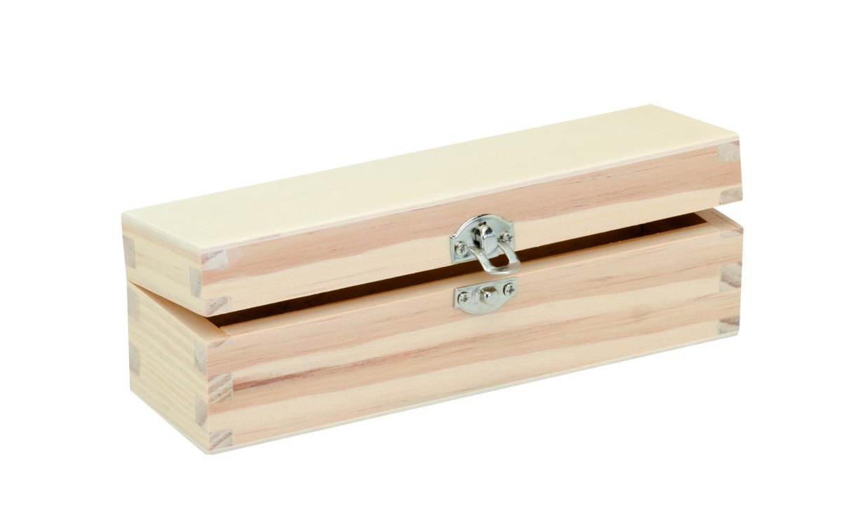 Holzbox Rechteckig 17x5x5,5cm